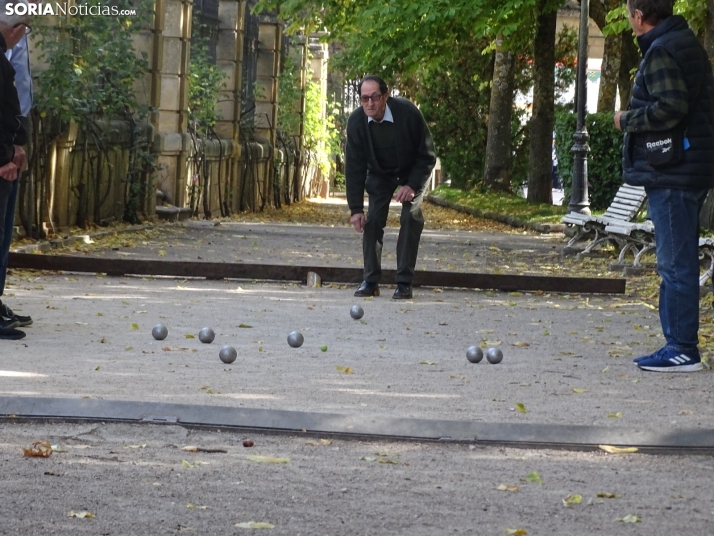 Una imagen del mediodía en la capital soriana este lunes, 13 de octubre. /PC
