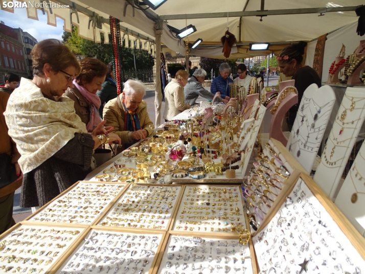 Una imagen del mediodía en la capital soriana este lunes, 13 de octubre. /PC