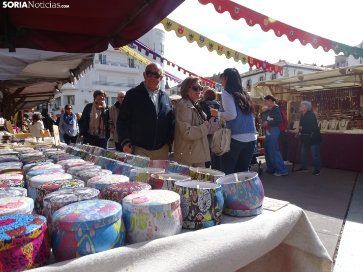 Una imagen del mediodía en la capital soriana este lunes, 13 de octubre. /PC