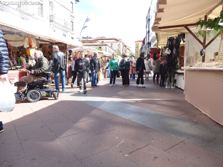 Una imagen del mediodía en la capital soriana este lunes, 13 de octubre. /PC