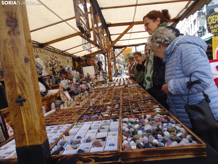 Una imagen del mediodía en la capital soriana este lunes, 13 de octubre. /PC