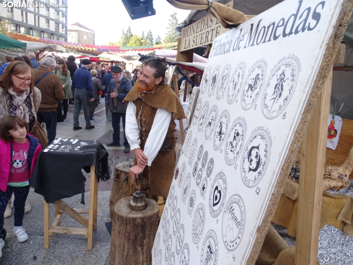 Una imagen del mediodía en la capital soriana este lunes, 13 de octubre. /PC