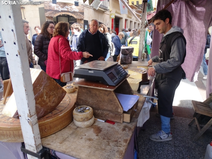 Una imagen del mediodía en la capital soriana este lunes, 13 de octubre. /PC