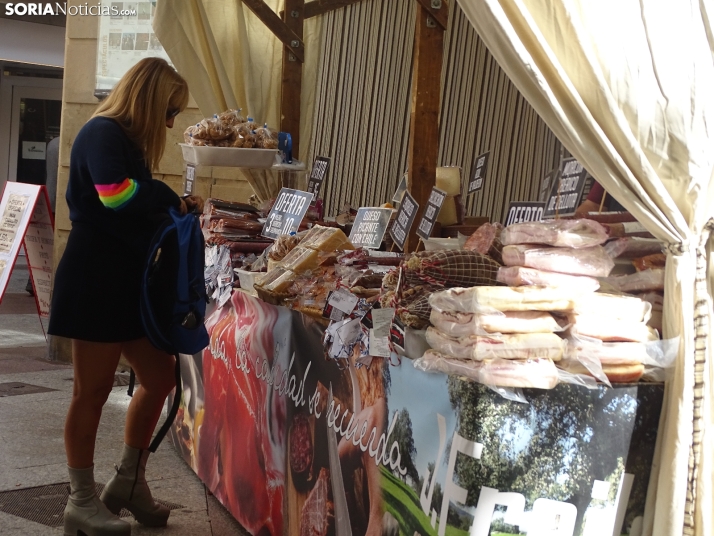 Una imagen del mediodía en la capital soriana este lunes, 13 de octubre. /PC