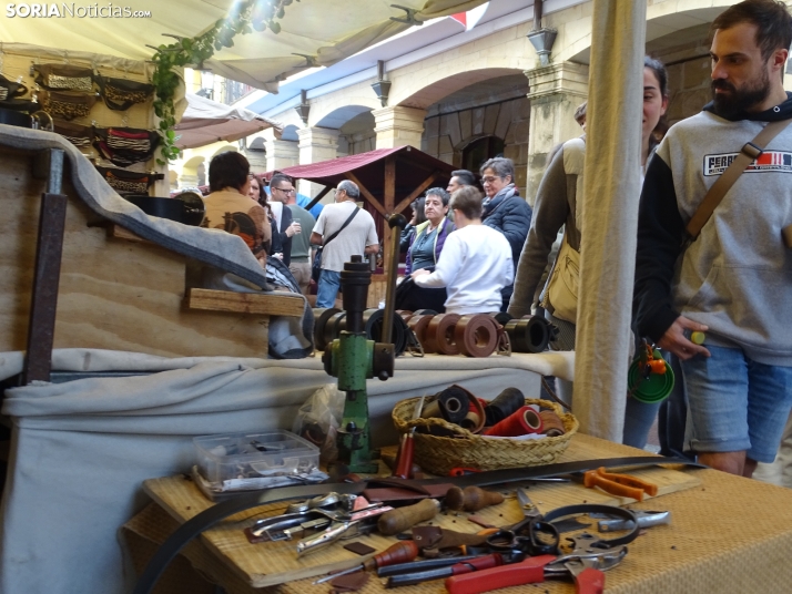 Una imagen del mediodía en la capital soriana este lunes, 13 de octubre. /PC