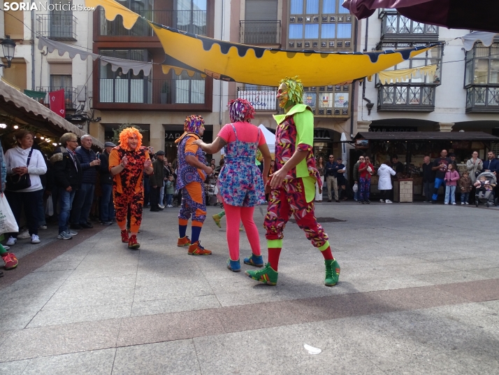 Una imagen del mediodía en la capital soriana este lunes, 13 de octubre. /PC