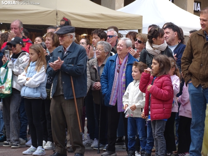 Una imagen del mediodía en la capital soriana este lunes, 13 de octubre. /PC
