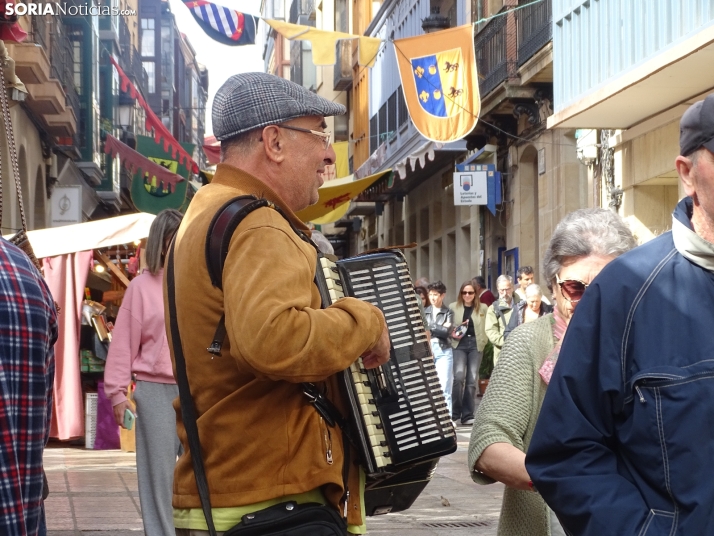 Una imagen del mediodía en la capital soriana este lunes, 13 de octubre. /PC