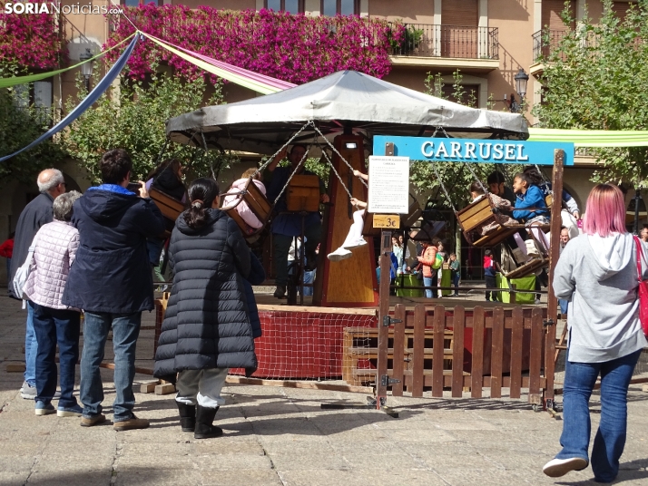 Una imagen del mediodía en la capital soriana este lunes, 13 de octubre. /PC