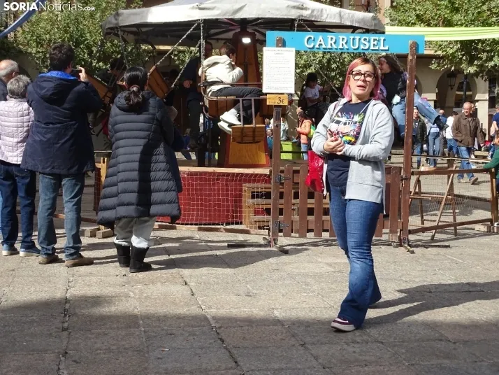 Una imagen del mediodía en la capital soriana este lunes, 13 de octubre. /PC