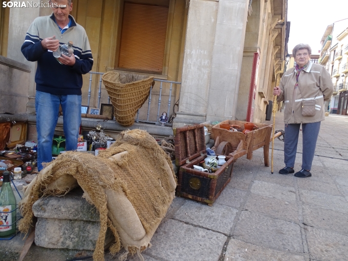 Una imagen del mediodía en la capital soriana este lunes, 13 de octubre. /PC