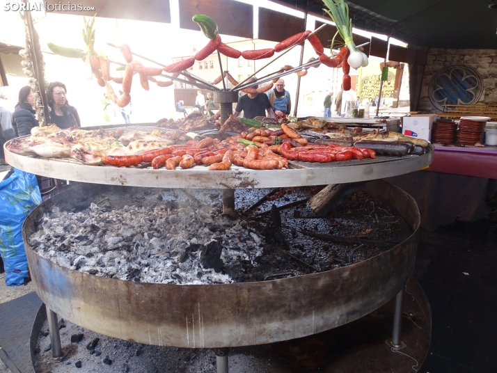 Una imagen del mediodía en la capital soriana este lunes, 13 de octubre. /PC