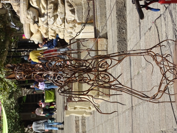 Una imagen del mediodía en la capital soriana este lunes, 13 de octubre. /PC