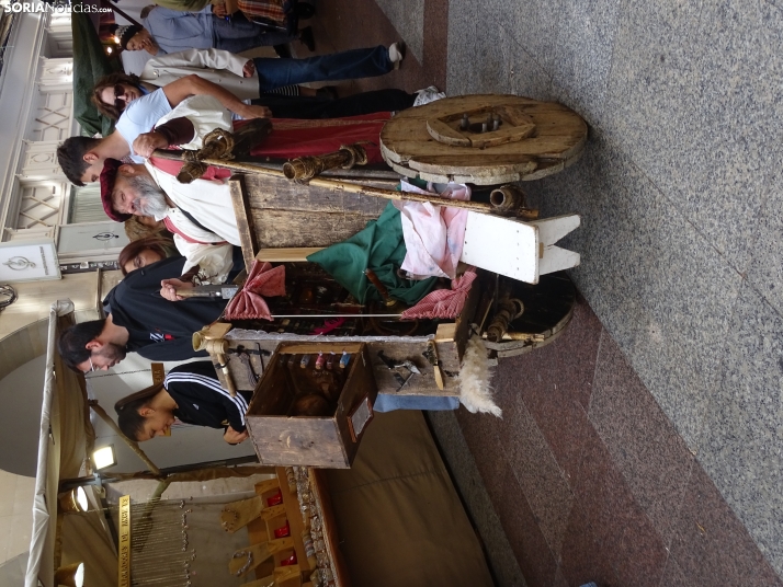 Una imagen del mediodía en la capital soriana este lunes, 13 de octubre. /PC