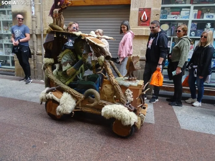 Una imagen del mediodía en la capital soriana este lunes, 13 de octubre. /PC