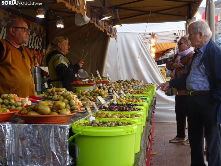 Una imagen del mediodía en la capital soriana este lunes, 13 de octubre. /PC