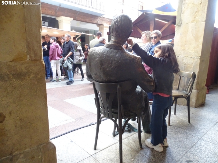 Una imagen del mediodía en la capital soriana este lunes, 13 de octubre. /PC