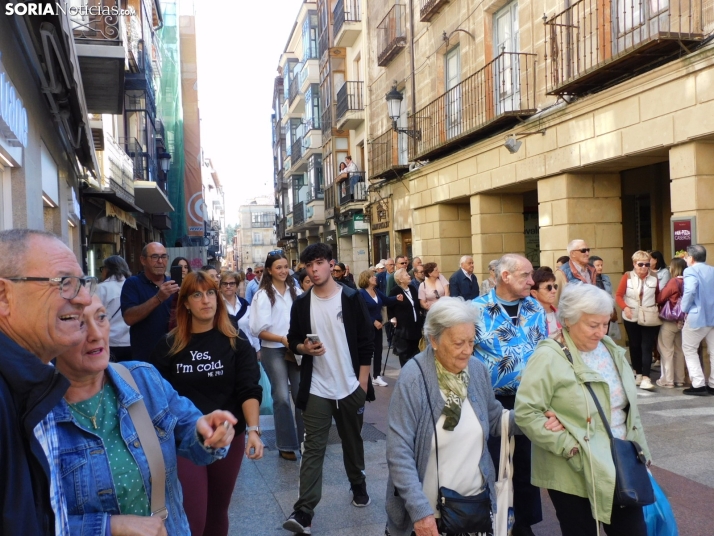 GALER&Iacute;A | Soria ya respira el ambiente festivo de San Saturio con el pasacalles de la Banda
