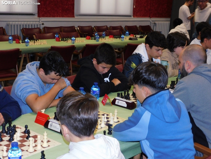 En im&aacute;genes: Los mejores ajedrecistas sorianos se citan por San Saturio