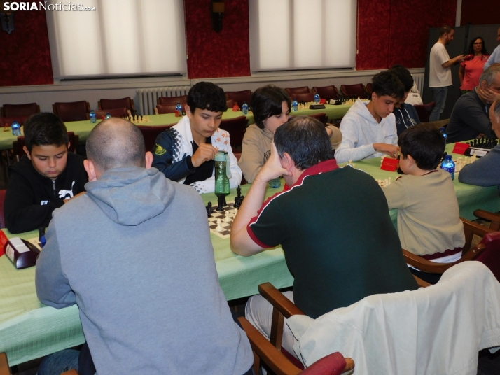 En im&aacute;genes: Los mejores ajedrecistas sorianos se citan por San Saturio