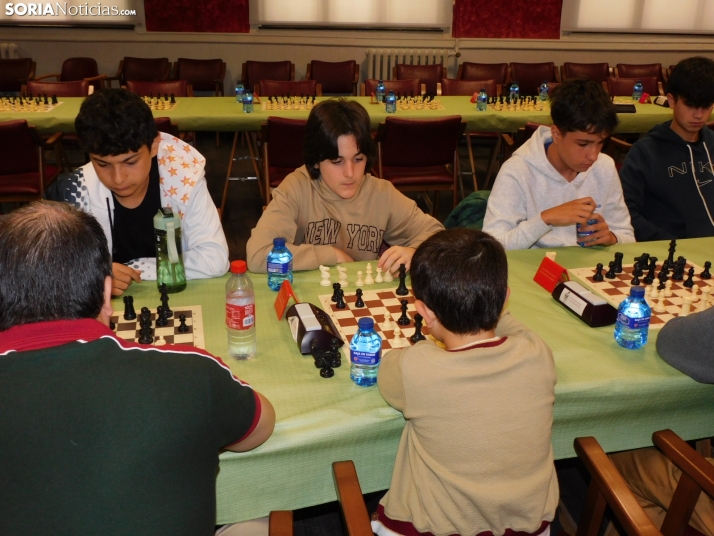 En im&aacute;genes: Los mejores ajedrecistas sorianos se citan por San Saturio