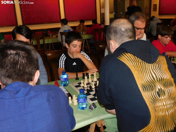 En im&aacute;genes: Los mejores ajedrecistas sorianos se citan por San Saturio