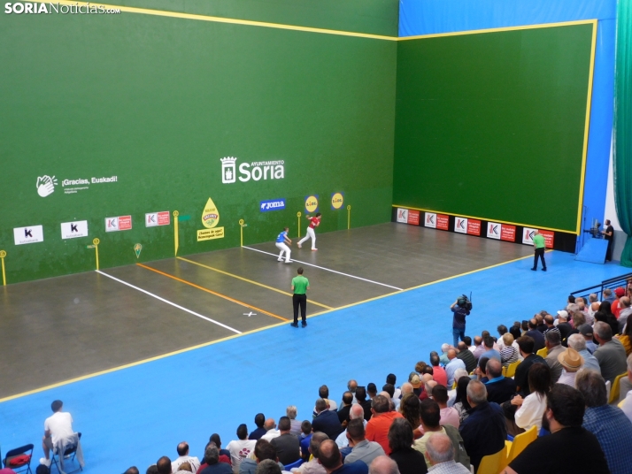 Trofeo de pelota mano San Saturio.