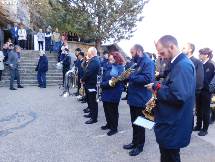 Fotos: Soria rememora una foto de 1.932 y homenajea a Antonio Machado en la ermita de San Saturio