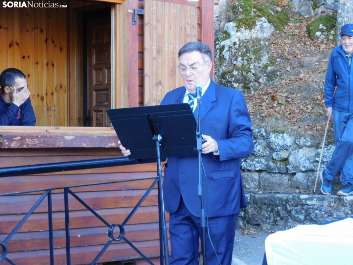 Fotos: Soria rememora una foto de 1.932 y homenajea a Antonio Machado en la ermita de San Saturio