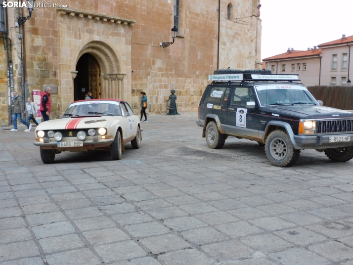La Spain Classic Raid hace parada en Soria.