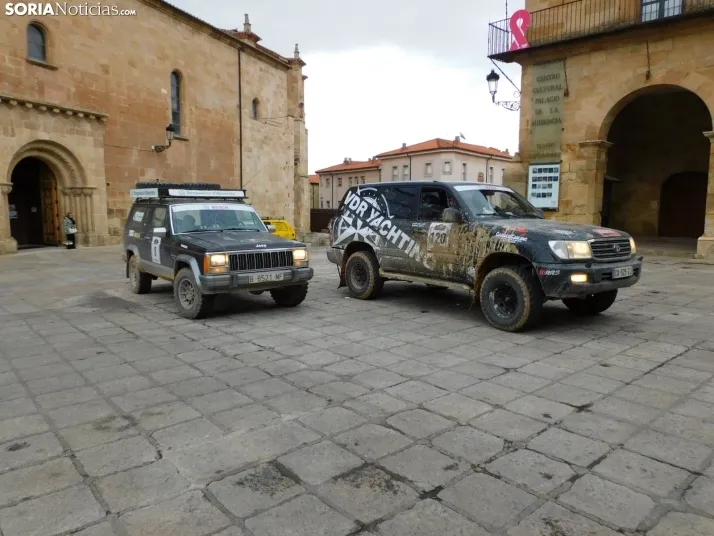 La Spain Classic Raid hace parada en Soria.