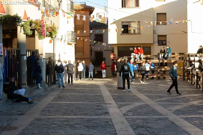 Encierro por San Miguel en Ágreda
