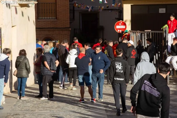 Encierro por San Miguel en Ágreda