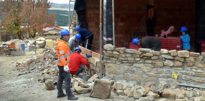 El coliving de un pueblo de Soria de 1 habitante avanza en su construcci&oacute;n