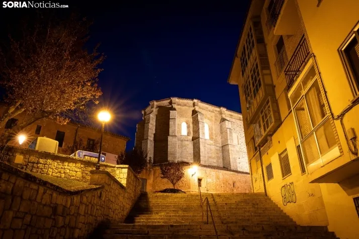 Soria una noche cualquiera de otoño. 