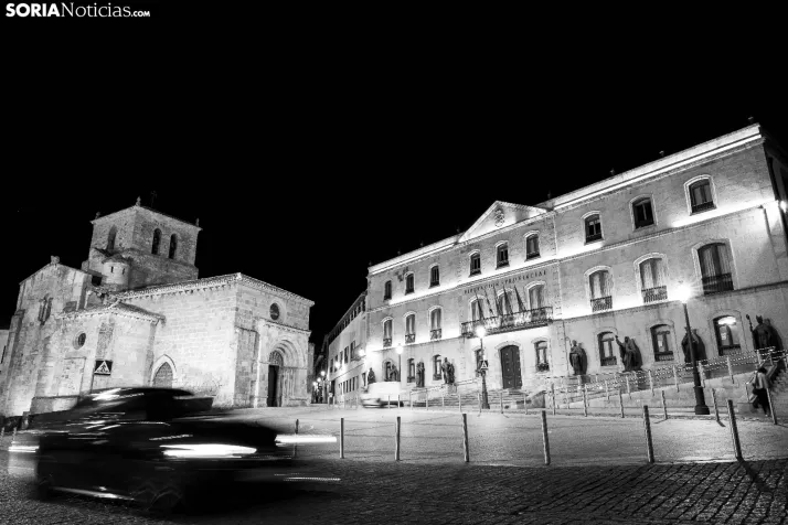 Soria una noche cualquiera de otoño. 