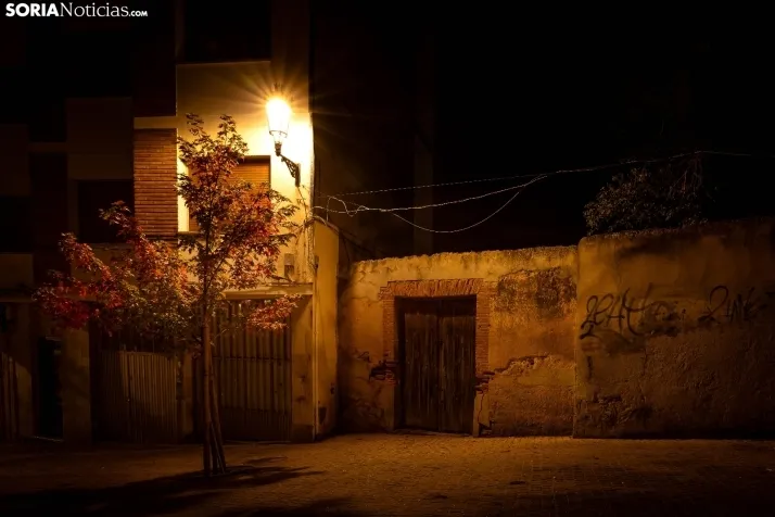 Soria una noche cualquiera de otoño. 