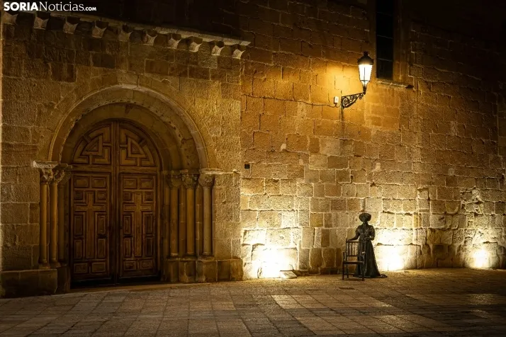 Soria una noche cualquiera de otoño. 