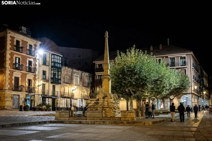 Soria una noche cualquiera de otoño. 