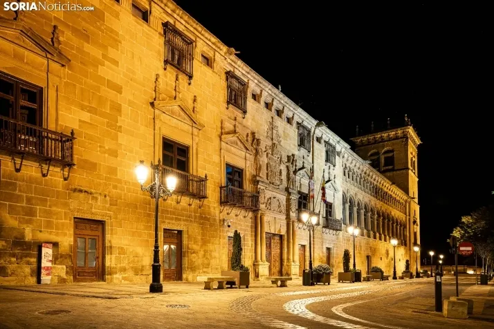 Soria una noche cualquiera de otoño. 