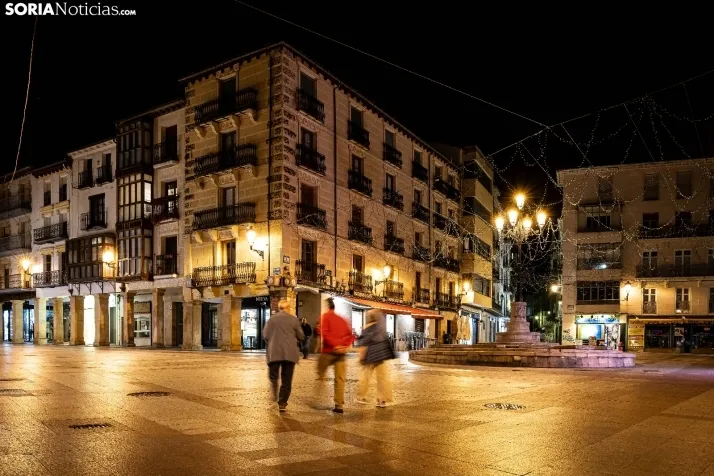 Soria una noche cualquiera de otoño. 