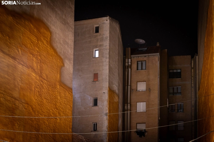 Soria una noche cualquiera de otoño. 