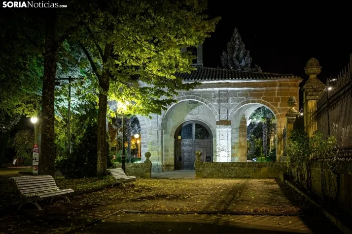 Soria una noche cualquiera de otoño. 