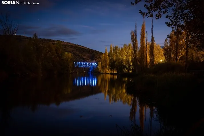 Soria una noche cualquiera de otoño. 