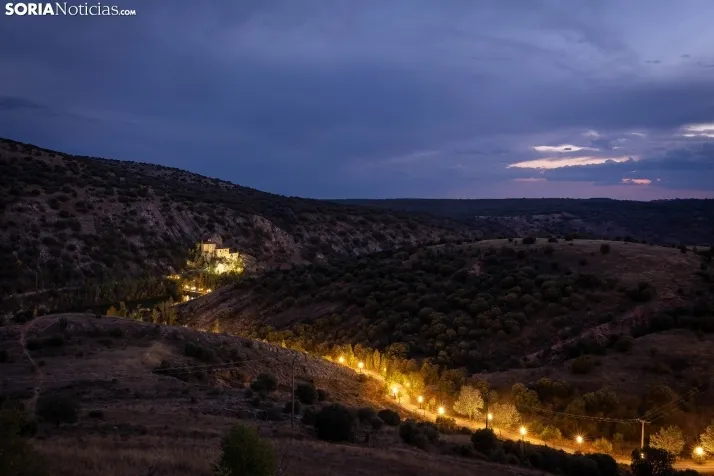Soria una noche cualquiera de otoño. 