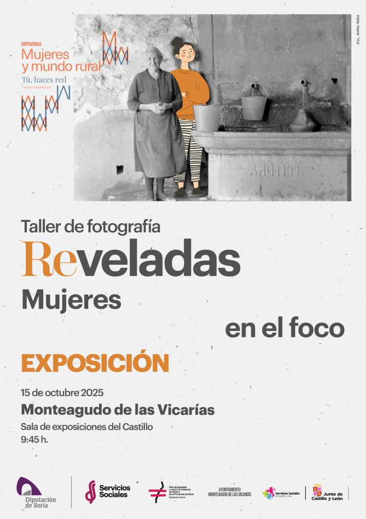 De abuelas a nietas: un proyecto fotográfico en Monteagudo que conecta generaciones en el Día de la Mujer Rural