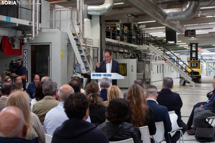 Visita de Feijóo a Soria