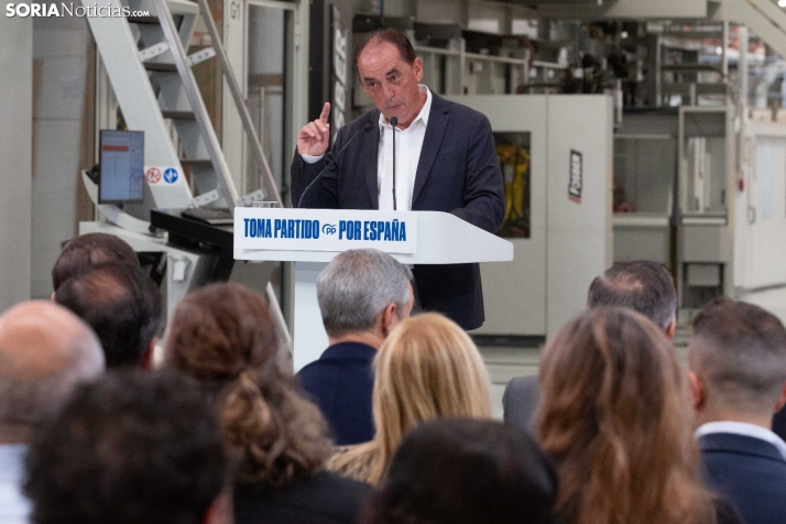 Visita de Feijóo a Soria