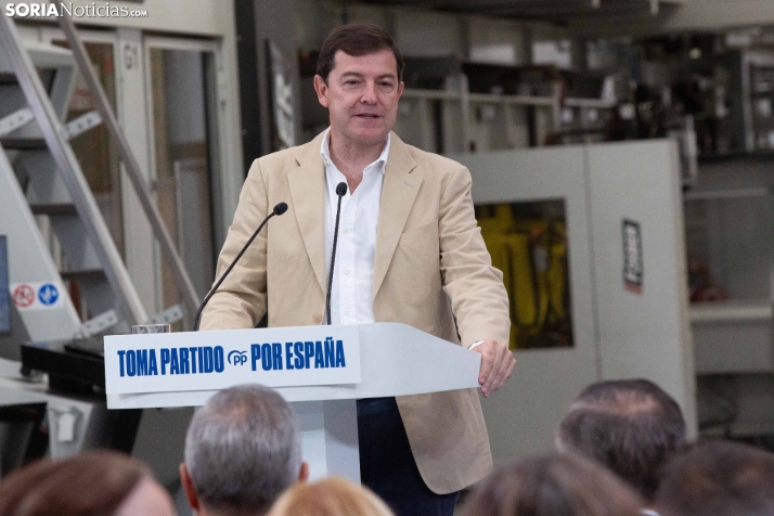 Visita de Feijóo a Soria