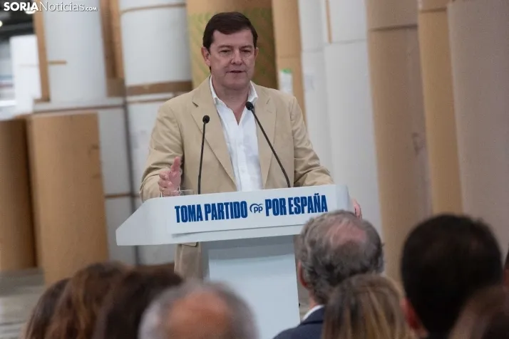 Visita de Feijóo a Soria